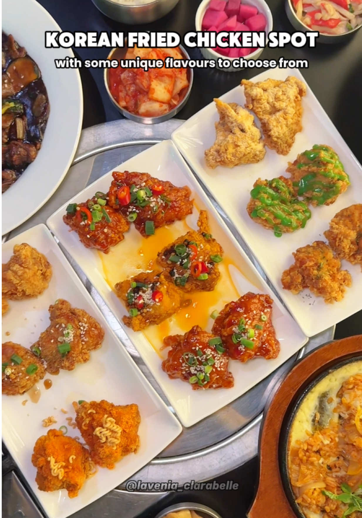 If you love KFC (Korean Fried Chicken) 🍗, this spot takes it to the next level with so many unique flavours, such as wasabi, mala and even Vietnamese-style chicken 🤯 The chicken is super juicy, and every bite hits different. Don’t skip their Kimchi Fried Rice. I love when the cheese crisps up and adds that crunchy texture 🤤 They also have $15 Lunch Specials (Dine-in only): 🗓️ Tuesday – Sunday ⏰ 12pm – 3.30pm With options like: ✨ Kimchi Fried Rice ✨ Bulgogi Beef with Rice ✨ Spicy Pork Belly with Rice ✨ Black Bean Noodles (with Pork) ✨ Spicy Tteokbokki (Rice Cakes) ✨ Kimchi & Pork Soup with Rice ✨ Seafood Tofu Soup with Rice ✨ Boneless Original Fried Chicken + Hot Chips (15 pcs, +$2 for flavoured) ✨ Vegetable Bibimbap ✨ Vegetable Fried Rice 📍 Soju Social, Bankstown [Invite] #koreanfood #sydney #sydneyeats #sydneyfood #sydneyfoodie     