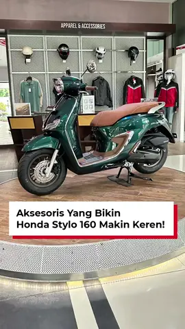 Keren banget kan Honda Stylo 160 nya, brosis?! Tonton videonya sampe akhir ya biar tahu aksesoris yang bikin Honda Stylo 160 makin cakep! Brosis juga bisa langsung Chat Wanda buat tahu informasi detail motor dan promonya ya. #WahanaHonda #ChatWanda #HondaJakarta #HondaTangerang #WahanaHondaJayanti