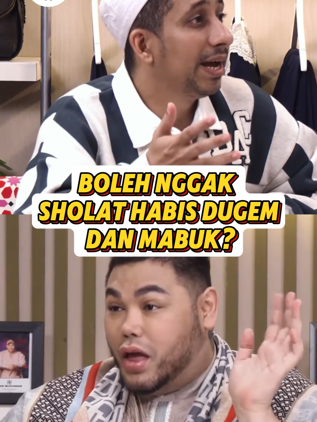 BOLEH NGGAK SHOLAT HABIS DUGEM? Tonton selengkapnya di YT Comic 8 Revolution. Bersama Ivan Gunawan dan Habib Jafar. #ketawaitusehat #comic8revolution #habibjafar #habib