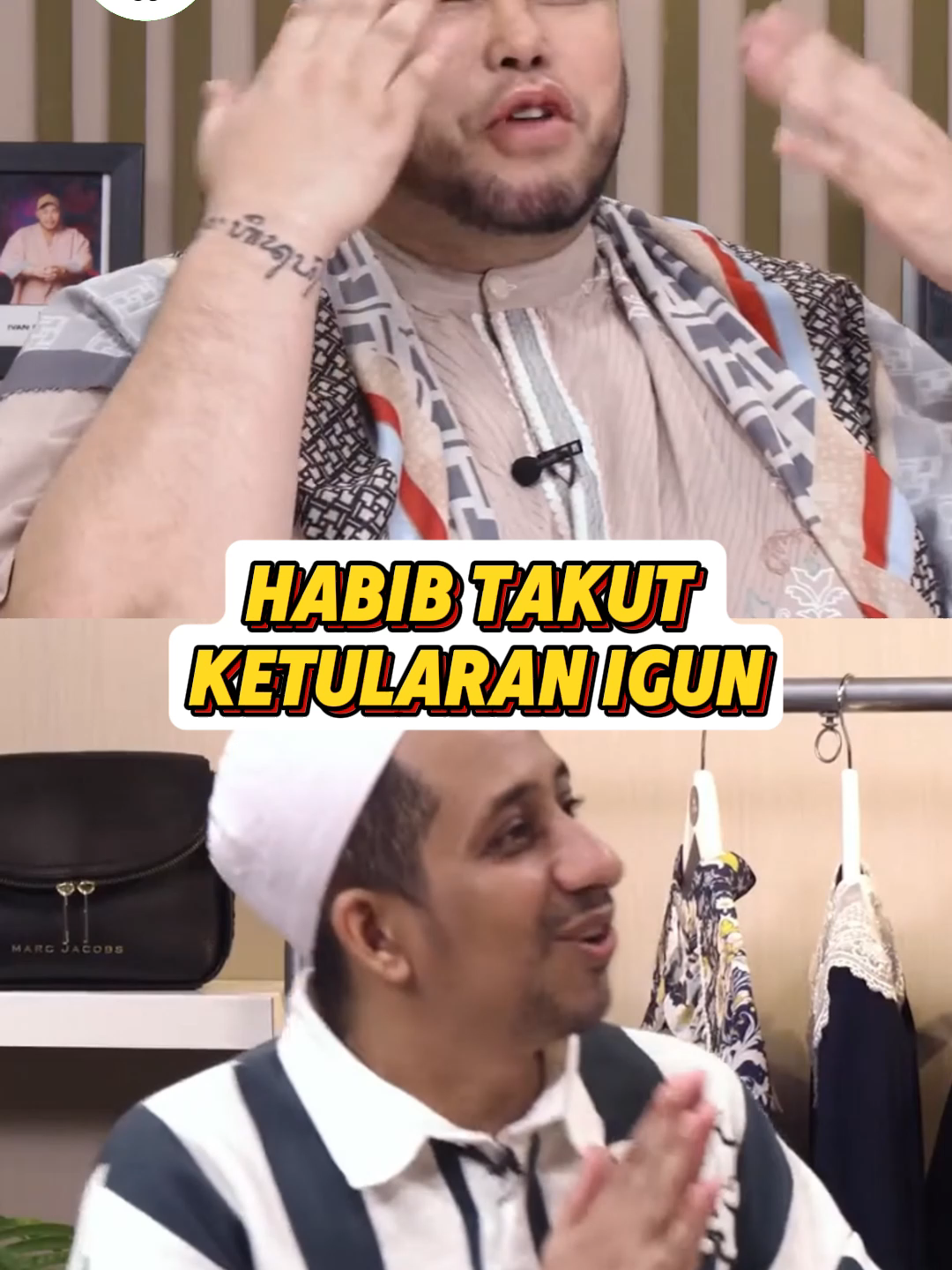 HABIB TAKUT KETULARAN IGUN Tonton selengkapnya di YT Comic 8 Revolution. Bersama Ivan Gunawan dan Habib Jafar. #ketawaitusehat #comic8revolution #habibjafar #habib