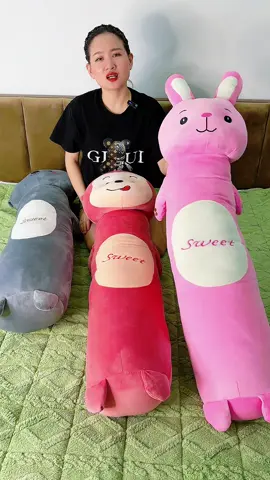 gối ôm gấu bông kute#goiom #gauom #gauvotri #gau 