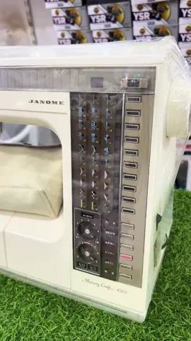 JANOME 6500 BOX PACK CONDITION  #modernsewingmachine #fypage #viralvideo #sewingtiktok #stock 