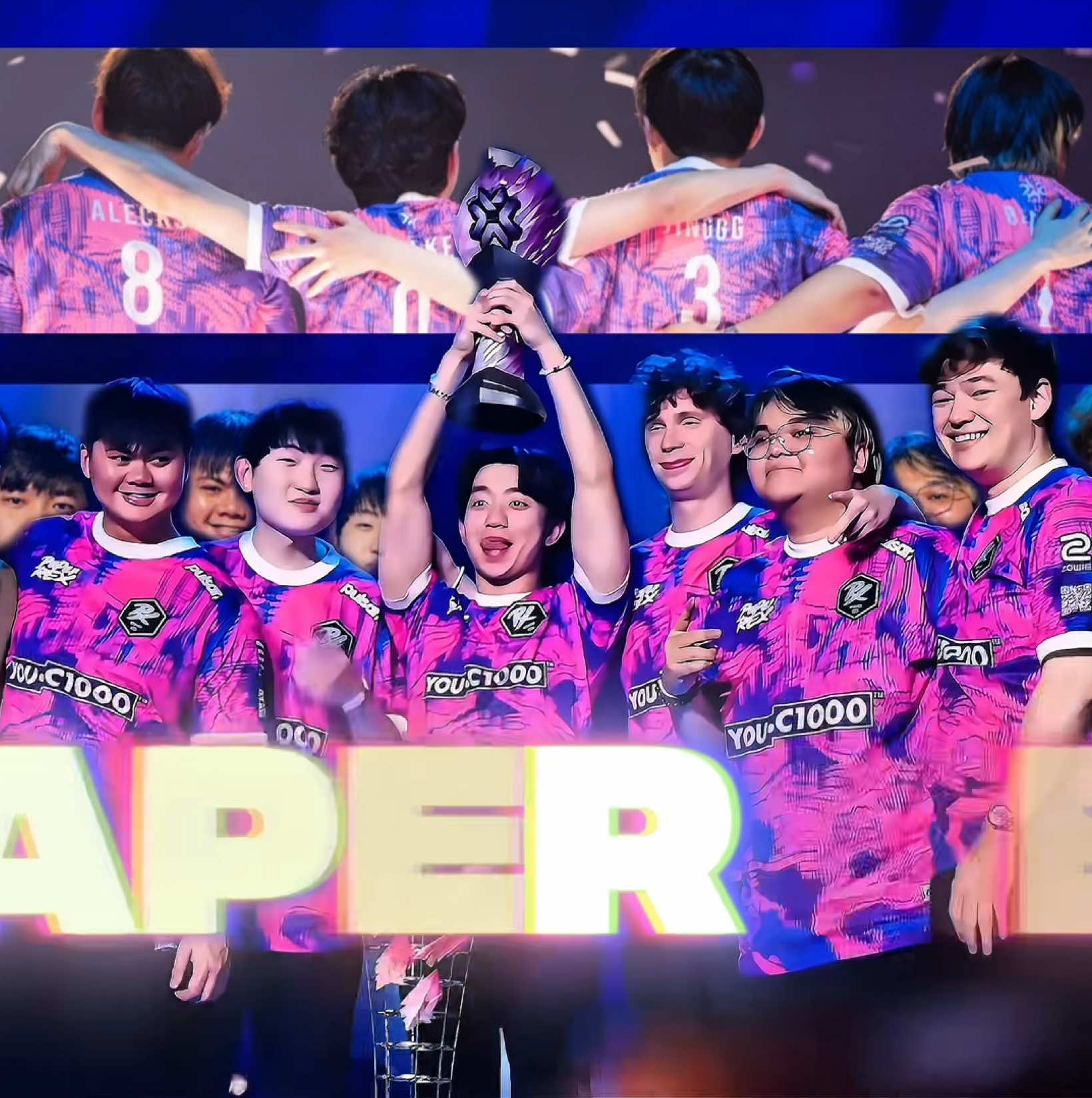 introducing our goats 🦖 (walked out ver) #prx #paperrex #prxwin #wgaming 