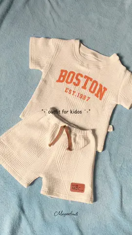 BOSTON TERNO FOR KIDOS PERFECT FOR OOTD✨🤍 #outfitforkids #ootdforkids #terno #outfit #fyp 