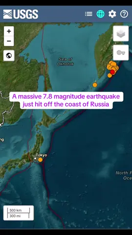 A massive 7.8 magnitude earthquake struck off the coast of Kamchatka, Russia, early on September 19 (local time). Shaking was felt across the region, and a tsunami alert was briefly issued. Aftershocks continue to be recorded. Stay safe and follow for real-time updates. 🌍🌊 #Earthquake #Kamchatka #BreakingNews #Tsunami #russia 
