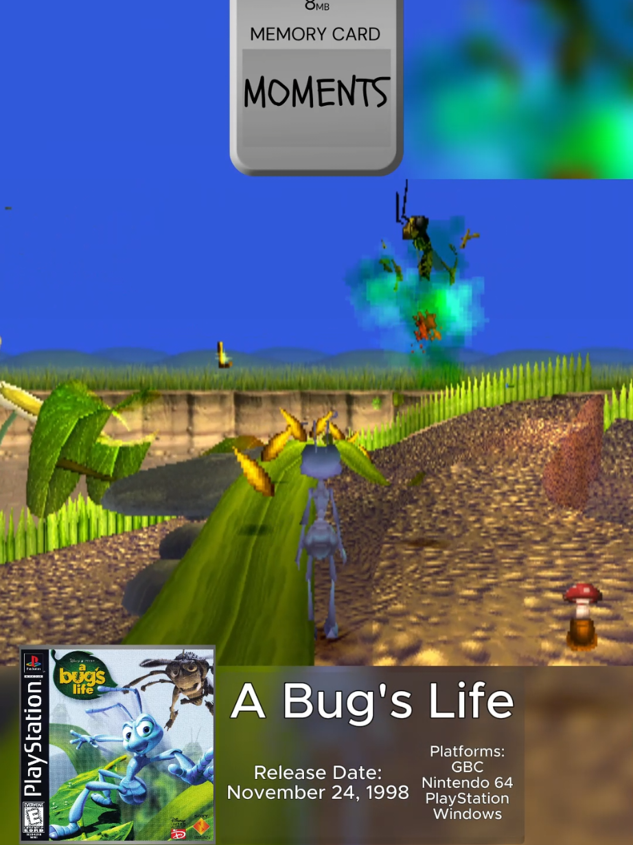A Bug's Life on PS1 🐜 A simple yet fun platformer that brings back so many childhood memories! Follow for your daily dose of gaming nostalgia! 🎮 All gameplay is my original content. #abugslife #pixar #ps1 #playstation #gamingnostalgia 