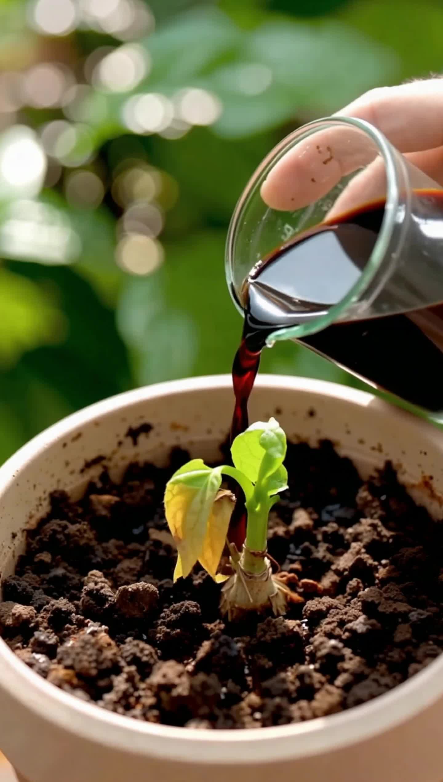 Your plant doesn’t need more water, it needs better soil! 💧🚫🌱 #homegarden #gardenmusthaves #plantfertilizer #giftforplantlovers #raisedgardenbeds #gardenbeds #raisedbeds #purivedhouseplantfood #turmericsoapbenefits #gardenessentials
