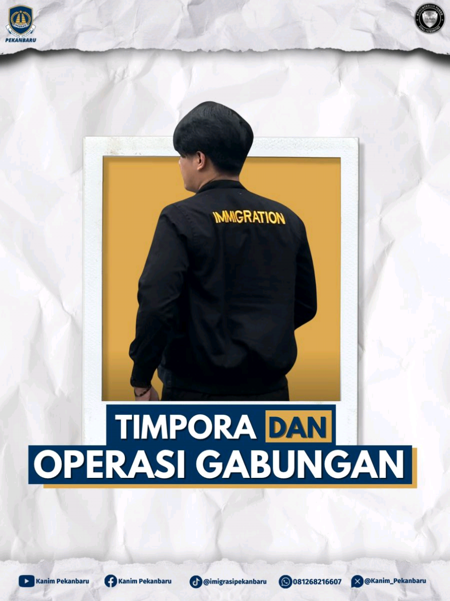 Halo Sahabat Mido, Kantor Imigrasi Kelas I TPI Pekanbaru melaksanakan Rapat Tim Pengawasan Orang Asing (TIMPORA) tingkat Kabupaten Pelalawan dan Kabupaten Kampar Tahun 2025. Kegiatan ini dihadiri oleh perwakilan lintas instansi yang tergabung dalam TIMPORA.