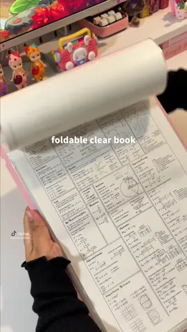 foldable clear book 💖 #clearbook #foldableclearbook #fileorganizer #documentorganizer #clearbookfolder 