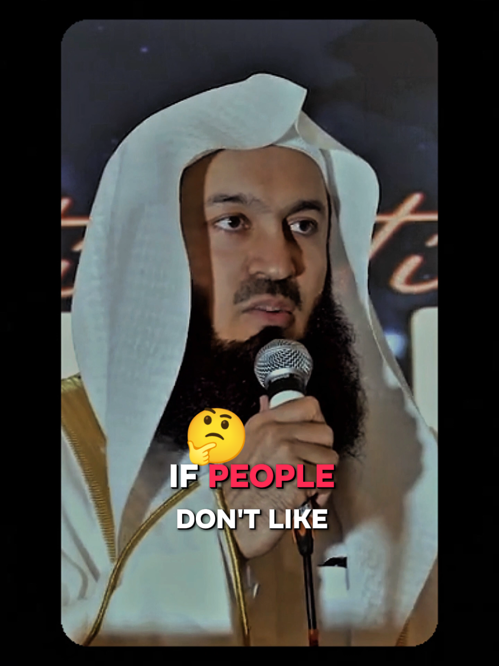 if people don't like you because of what you look like#islmicmotivation #muftimenkofficial #foryou 