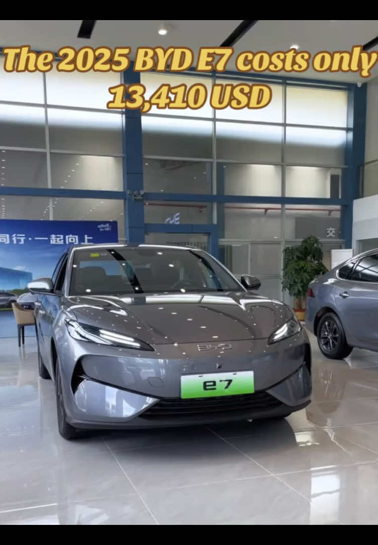With the E7 at this price, what can you buy with the fuel money saved?#byd #byde7 #CarExport #chinesecar #foryou #foryoupage #tik_tok #evcar 
