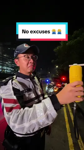 No excuses. Don't drink and drive🚨 #singaporepoliceforce #safeguardingeveryday #driving #sgcars #drink #speeding