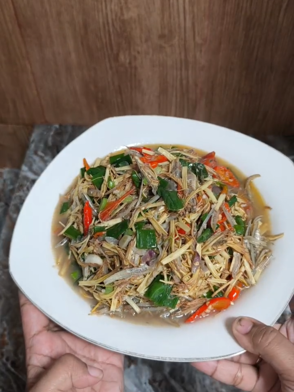 Tumis bunga durian dan teri  #fyp #masak #masakansimple #riau #pekanbaru 