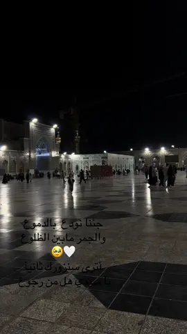 نها لحظة لا تشبة اي وداع…وداع يبكيني حتى وأنا اردد :السلام عليك ياعلي بن موسى الرضا .يوم زرناك ويوم افترقنا ،يوم نلقاق عندى الله شفيعا ورحمة اللهم العود ثم العود 🙏🥹🤍#النجف #انيس_النفوس #الرضا #علي_بن_موسى_الرضا♥️ #ليك______🖤___متابعه____اكسبلووور 