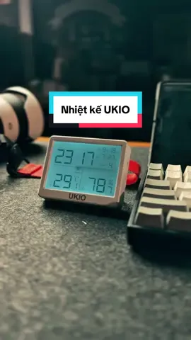 Nhiệt kế UKIO #nhietke #nhietkeukio #ukio #lich #dongholichlam 
