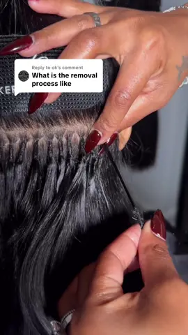 Replying to @ok #Loveyourboobs #ktipextensions #itiphairextensions #fyp #herdreamshair 
