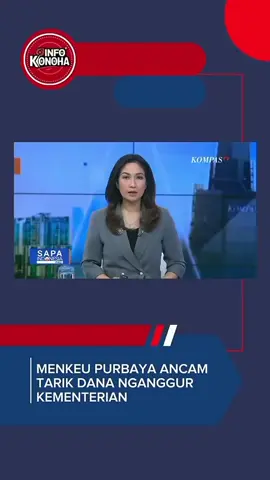 #fyp tegas menteri keuangan Purbaya, ancam tarik dana yang nganggur#berita #Indonesia #dalamdunia #viral 