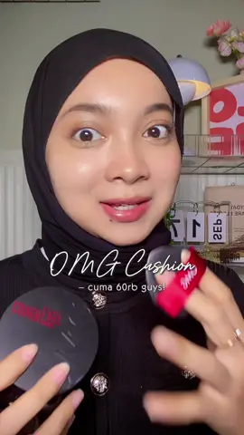Cushion 60rb bisa bikin glow up segini? 🤯 Transferproof ✔️ Coverage nampol ✔️ Ringan di kulit ✔️ Trust me, ini wajib ada di pouch kalian ✨ @itsomgbeauty aku officially addicted 💕#OMGBeauty #cushionlokal #rekomendasicushion #GlowUpWithOMG 