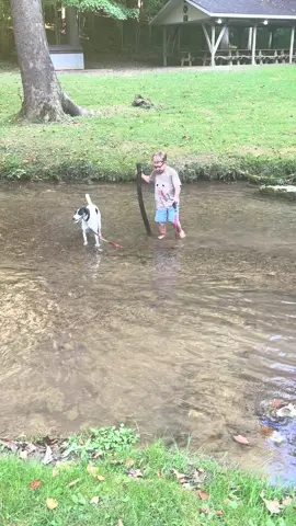 That’s his dog 