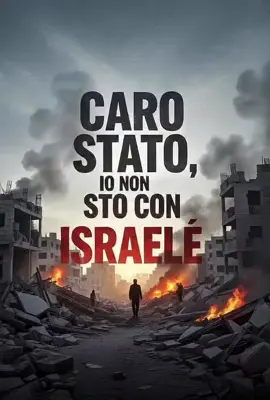 Caro Stato... #statoitaliano #gaza #freepalestine #palestine #coraggio 