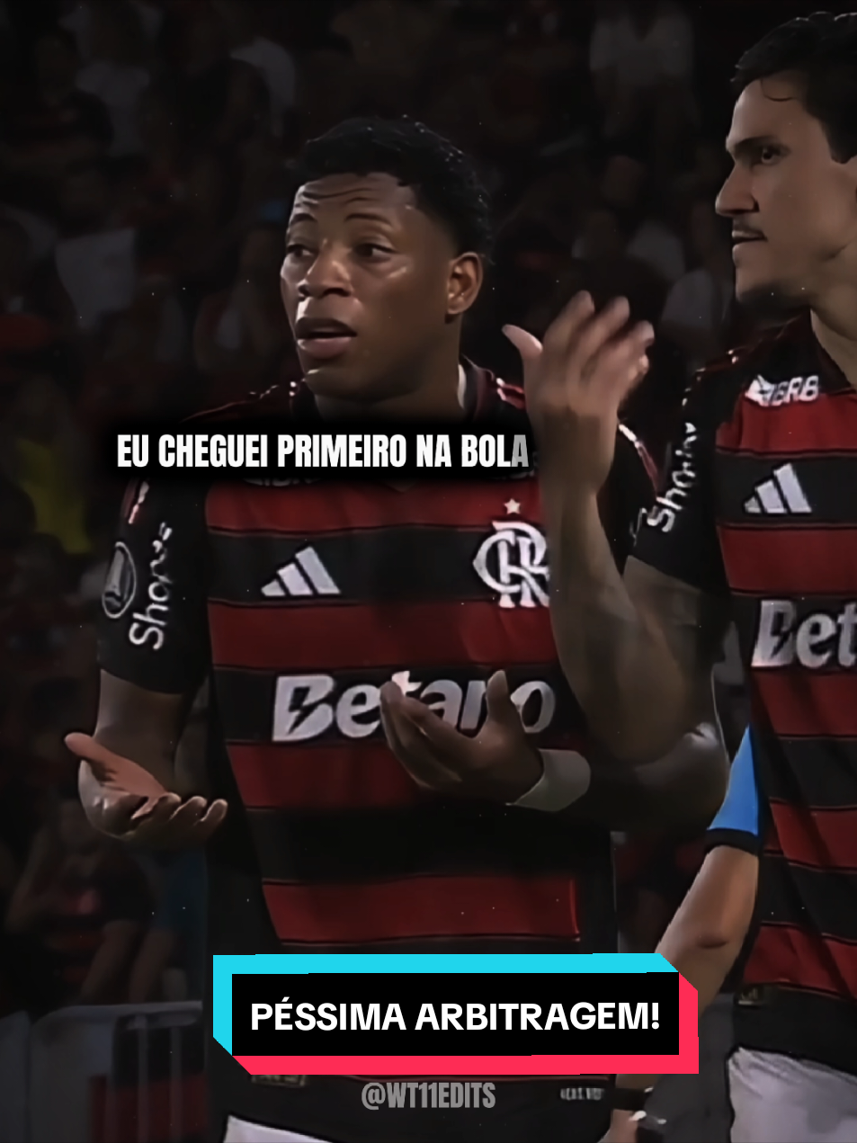 Uma das piores arbitragens dos últimos tempos...  #flamengoxestudiantes #juiz #erros #flamengo #libertadores 