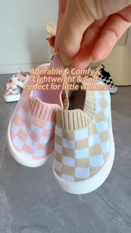 Designed for babies learning to walk — breathable,lightweight and flexible for growing feet!#infant #babyfashion #toddler #MomsofTikTok #kids 