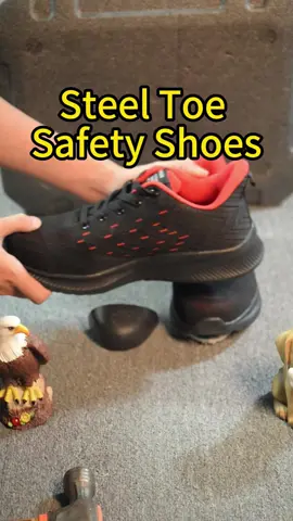 Anti impact wear resistant safety shoes.#tiktokshoprestock #steeltoeshoes #safetyshoes #comfortable #safety 