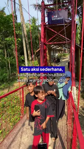 Jembatan ini = akses, peluang, harapan 💡 Yuk ambil bagian lewat donasi bareng Aksi Bersama di kitabisa.com/banguntitianpersauan  