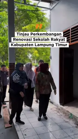 Renovasi Sekolah Rakyat Lampung Timur terus dipantau agar fasilitas belajar makin nyaman dan berkualitas. Karena setiap anak berhak mendapat akses pendidikan yang layak. 