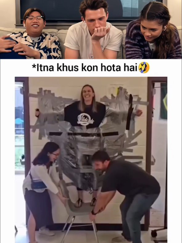 Tom Holland Reaction 🤯 🕸️#uktiktok #tomholland #trynottolaughchallenge #reaction 