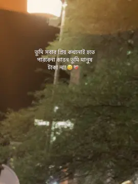 তুমি সবার প্রিয় কখনোই হতে পারবেনা কারন তুমি মানুষ টাকা না!🙂❤️‍🩹                                                                                                                                   #tiktokbangladeshkuwiat🇧🇩🇰🇼 #ইনশাআল্লাহ_foryou_তে_যাবে 
