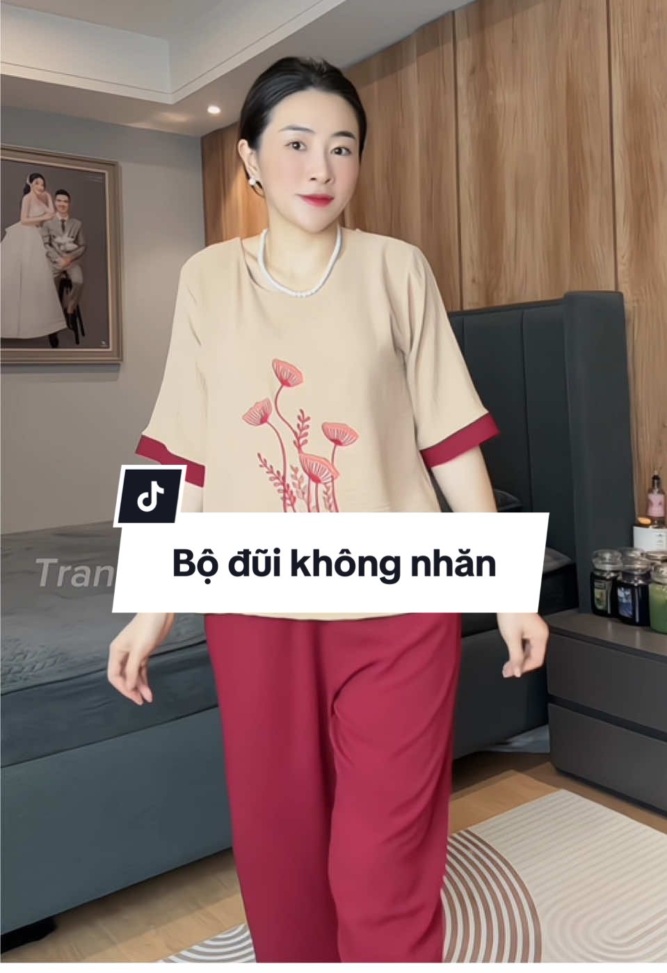 Bộ đồ tặng bà và mẹ chất liệu đũi vân mây, không nhăn nhàu, rẻ, xịn, đẹp ❤️ #thoitrangtrungnien 