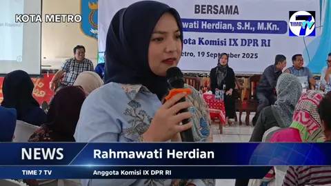 #Rahmawati Herdian Anggota DPR RI #Sosialisasi Program Jaminan Kesehatan Nasional #BPJS Kesehatan #Time7TV