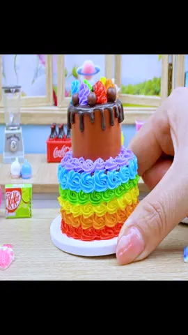#minicakes #miniature #minicooking #foryou #minicakesrecipe 