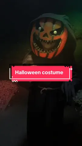 The perfect Halloween outfit 🎃 trick or treat in this scary pumpkin costume complete with mask, hood, full body dress up and creepy finger gloves. #halloweencostume #trickortreat #pumpkinking #halloween2025 #addtocart @MorphCostumes 