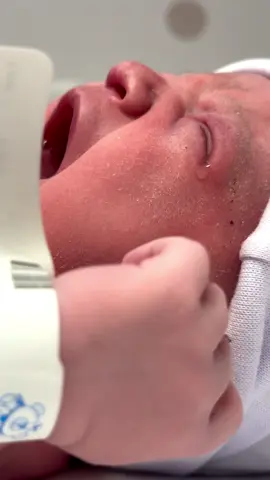 A newborn’s first cry #baby #babylove #happy #Love #funnymoments #funnyvideos #smileybaby #funnybaby #fyp #newborns 