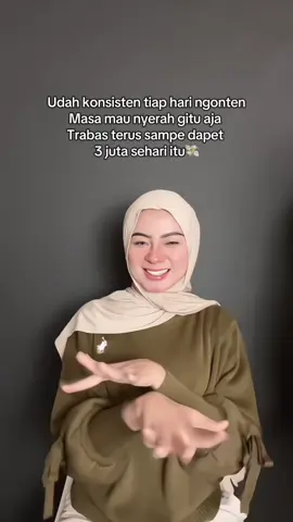 Trabas terus sampe dapet komisi 3juta sehari kek kak @Sweetiepie 😍 #affiliate #affiliatepemula #contentcreator 
