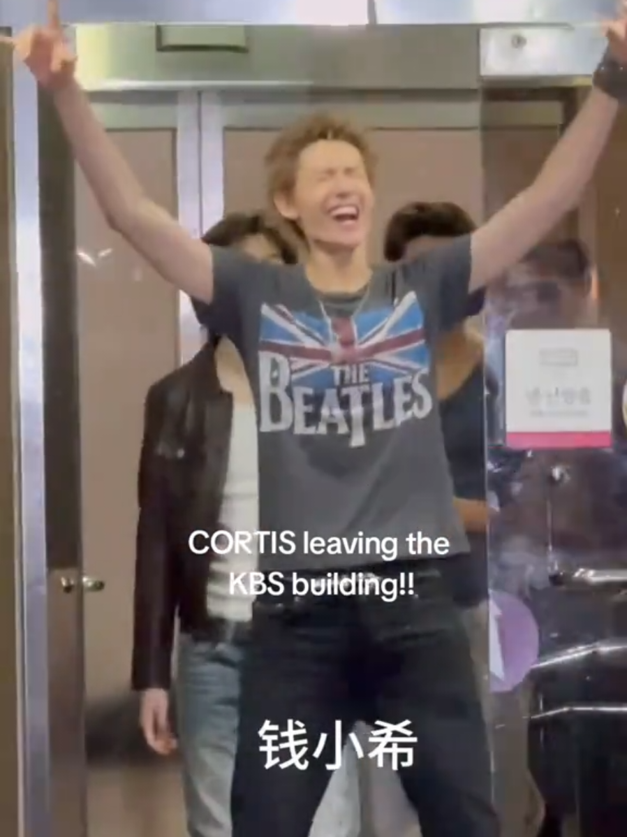 CORTIS leaving the KBS building!! @CORTIS #cortis #fyp #KPop #martin #keonho 