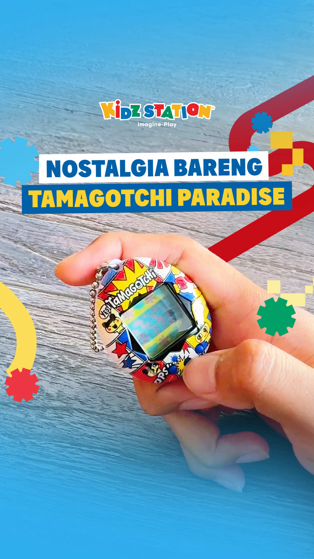 ✨ Balik lagi ke masa kecil, tapi kali ini lebih seru! Tamagotchi Paradise hadir untuk bikin nostalgia kamu jadi nyata 🐣💖 Dapatkan Tamagotchi Paradise, exclusive di Event Tamagotchi World Tour  📅 5 – 21 September 2025 📍 Atrium Bintaro Jaya Xchange Mall 1
