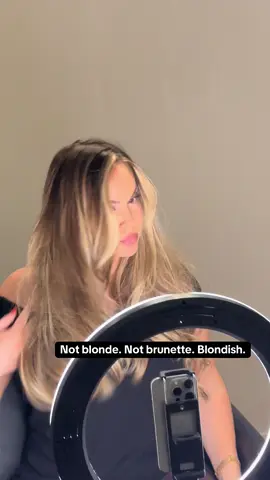 ✨ A custom shade made to live between light & dark – the blondish you didn’t know you needed. ✨ Perfectly blended, salon luxury only. 🤍 #Blondish #LuxuryColor #HairTransformation #SalonLuxury