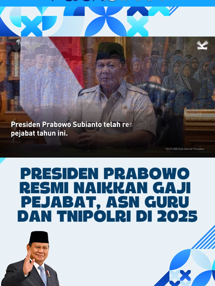 Presiden Prabowo resmi naikkan gaji pejabat, ASN, guru, dan TNI-Polri di 2025. Kabar gembira ini jadi harapan banyak pihak!