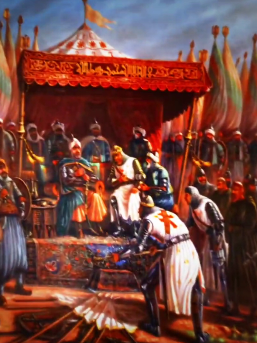 صلاح الدين الايوبي 🔥 #صلاح_الدين_الايوبي #islam #تاريخنا_العظيم⚡️📚 #saladin #crusade 