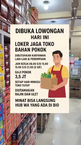 INFO pendaftaran lebih lanjut silahkan klik link di bio  #loker #fyp #lewatberanda #fyppppppppppppppppppppppp #fypシ゚ 