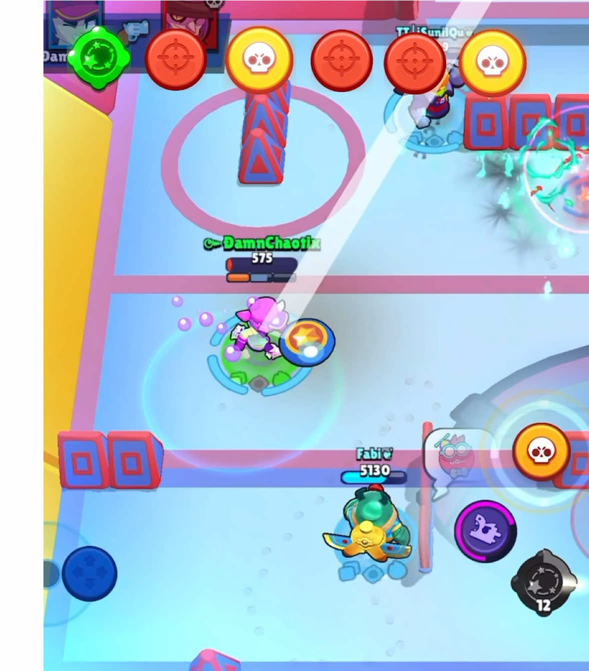Fang combos in Brawl Hockey 🤤 #brawlstarstiktok #fang #fyp #brawlstars #progameplay