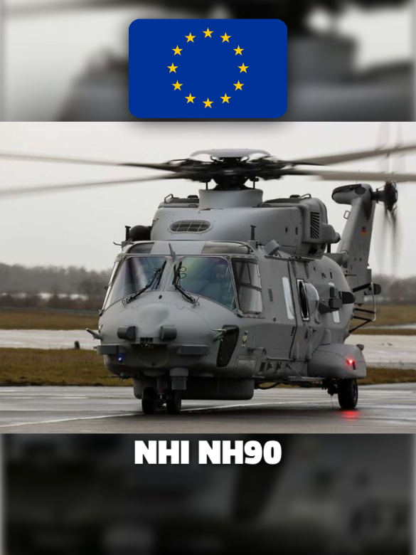 NHI NH90 adalah helikopter militer serbaguna, mesin ganda, dan berukuran sedang yang dikembangkan dan diproduksi oleh NHIndustries. Nama 