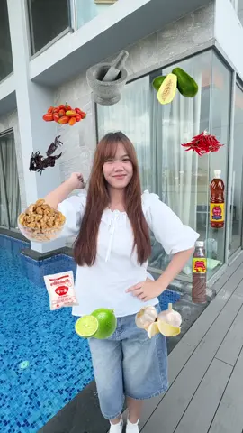ทำส้มตำกันนน