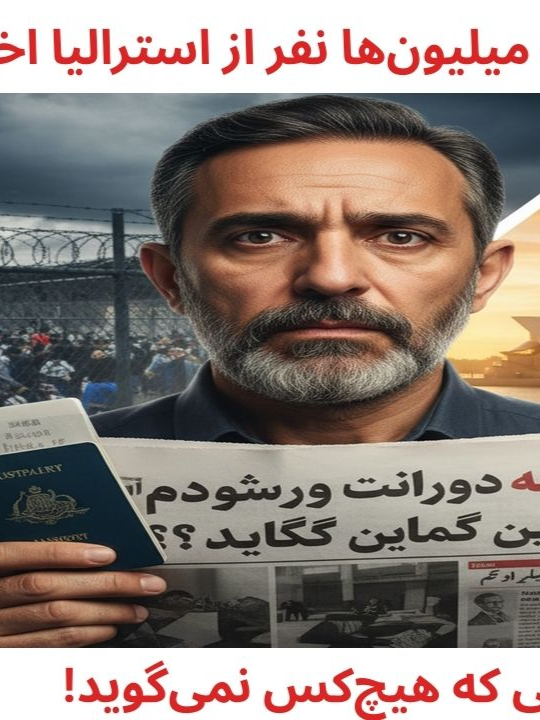 تغییرات بزرگ قوانین مهاجرت استرالیا: از ویزای پناهندگی تا ویزای دانشجویی! سلام به همه هم‌وطنان و همراهان عزیز! در ماه‌های اخیر، قوانین مهاجرت استرالیا دستخوش تغییرات بسیار بزرگی شده که زندگی هزاران پناهجو و مهاجر را تحت تأثیر قرار داده است. در این ویدیو به صورت کامل و دقیق به این تغییرات می‌پردازیم و از شایعات بی‌اساس فاصله می‌گیریم.  در این ویدیو خواهید دید:  آیا واقعاً قرار است میلیون‌ها نفر از استرالیا اخراج شوند؟ (جوابی که هیچ‌کس نمی‌گوید!)  ویزای شما چطور ممکن است به صورت خودکار باطل شود؟  چه کسانی بیشتر از همه در معرض خطر هستند؟  تغییرات کلیدی در ویزاهای کاری و دانشجویی.  این ویدیو برای هر کسی که در استرالیا زندگی می‌کند یا قصد مهاجرت به آنجا را دارد، یک راهنمای ضروری است. آن را با دوستان و خانواده خود به اشتراک بگذارید تا همه از این اطلاعات حیاتی باخبر شوند.  با عضویت در کانال ما، همیشه یک قدم جلوتر از بقیه باشید!  #مهاجرت_به_استرالیا #پناهندگی_در_استرالیا #پناهجویان_افغان #اخبار_استرالیا #مهاجرت_قانونی