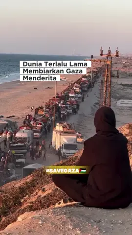 Dunia sudah terlalu lama membiarkan penderitaan warga Gaza, tanpa tindakan dan keputusan yang bisa Dunia lakukan untuk Gaza.!  Hasbunallah wanikmal wakil #savegaza #savechildrengaza  #freepalestine #freepalestine🇵🇸❤️ #prayforgaza 
