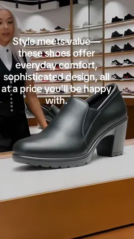 Dream Pairs Women's Comfortable Round Toe 2.75-inch Block Heel Versatile Pumps#shoesstyle #fashionshoes #shoeshottrend #sneakerforwomen #fyp 