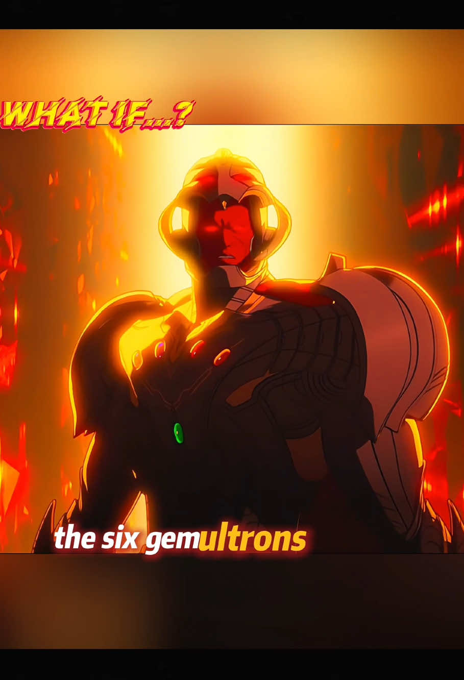 With six gems, Ultron is like a god #tiktok #cartoon #anime #funnyvideos #avengers 